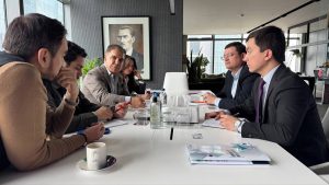 A MEETING WAS HELD WITH HAMIT DEMIR, FOUNDER OF DEMIR HOLDING (TURKEY)